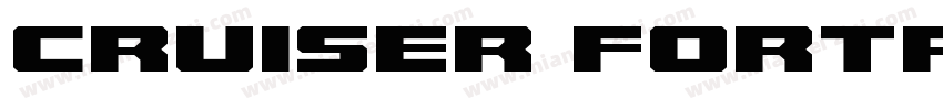 Cruiser Fortress Sup字体转换